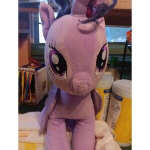 Build a Bear Plush My Little Pony Princess Twilight Sparkle Purple Pegasus 16"